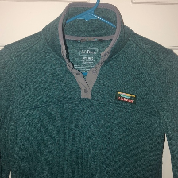 LL Bean Sweater Fleece - Picture 2 of 4